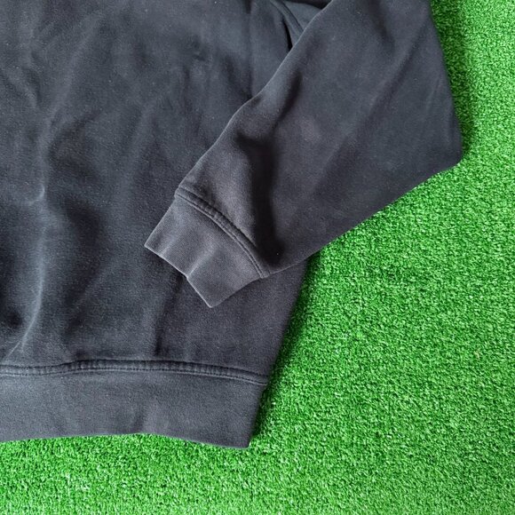 Callaway Golf Mock Neck 1/4 Zip Brushed Fleece Black Pullover Sweatshirt Size M - Picture 13 of 15